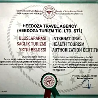 Sağlık Turizmi Yetki Belgesi